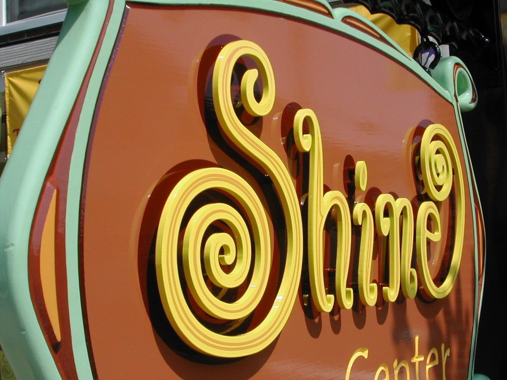 Shine Cut Out Letters